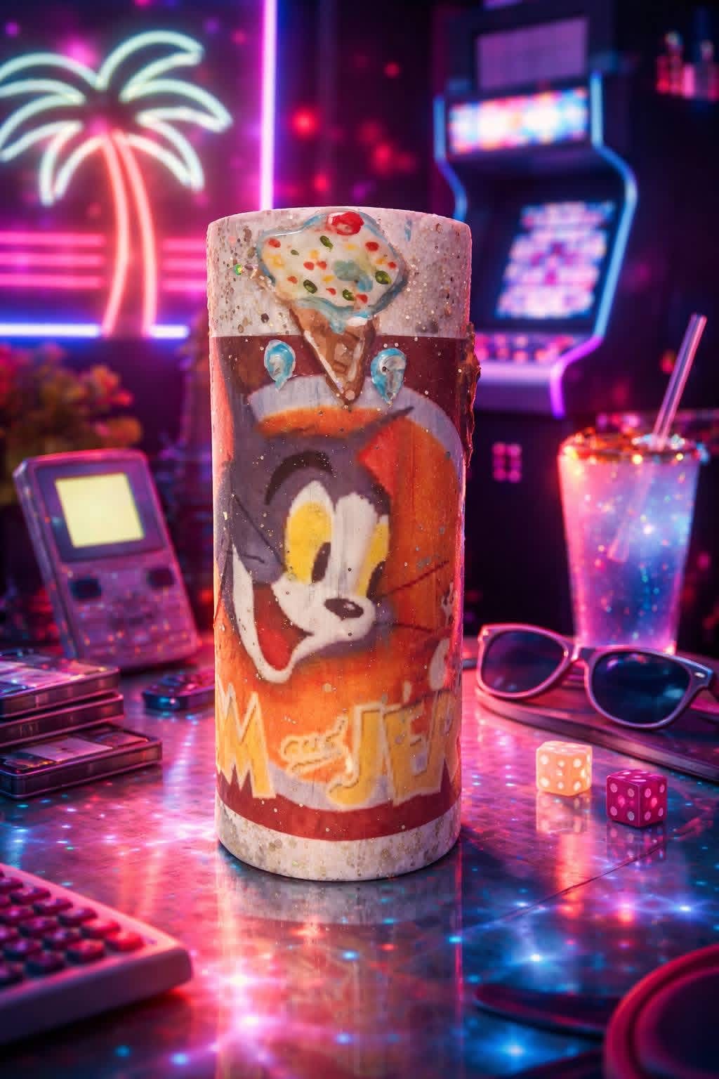 Tom & Jerry Tumbler – Classic Cartoon Fun for Every Sip
