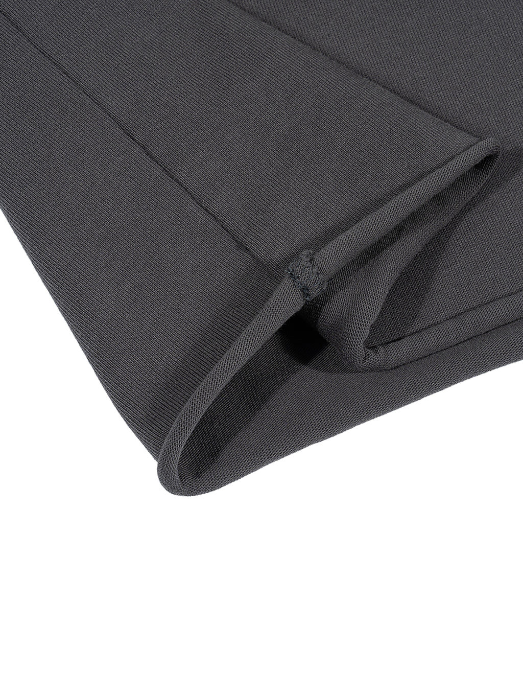 Raw Edge Boxy Non-Shrink T-Shirt